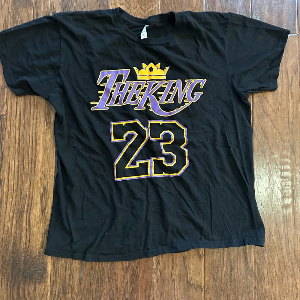Black Graphic Kids T-Shirt